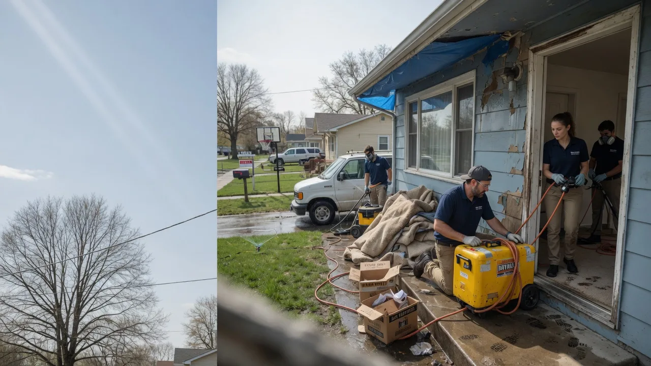 Basement Flood Cleanup in Farmville, NC near me
